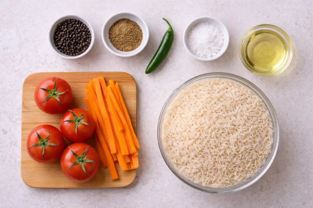 Minimal spices used for authentic Bukhari rice